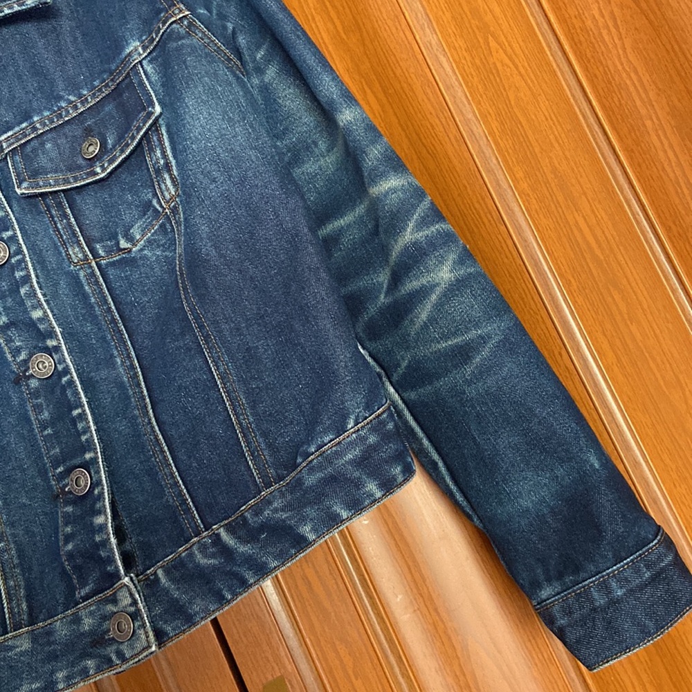 GAP Blue Denim Jacket Size M - Picture 7 of 11